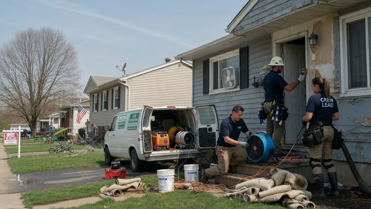 Flood Cleanup in Skaneateles, NY near me